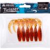 Mikado Twister 64mm Pepper Tea Gummiköder 6 Stück