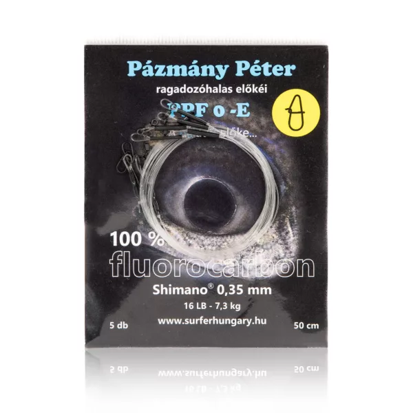 Pázmány Péter Shimano 100% Fluorocarbon Spinnvorfach 0,35mm 50cm (PPF0-50S)