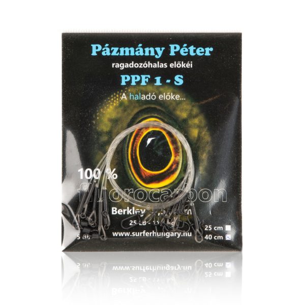 Pázmány Péter Berkley 100% Fluorocarbon Spinnvorfach 0,51mm 40cm