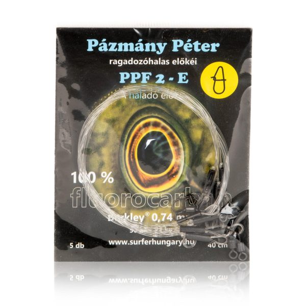 Pázmány Péter Berkley 100% Fluorocarbon Spinnvorfach 0,74mm 40cm