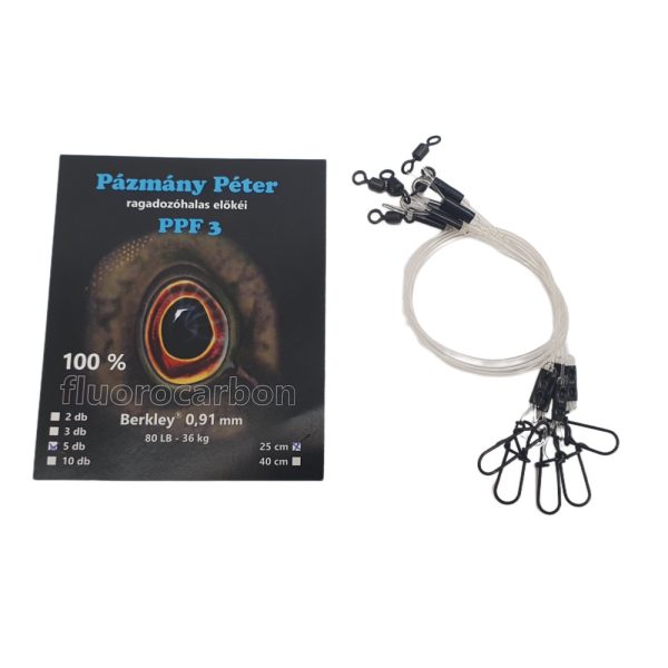 Pázmány Péter Berkley 100% Fluorocarbon Spinnvorfach 0,91mm 25cm