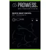 Prowess QUICK SNAP SWIVEL / Wirbel mit Schnellverschluss und Ring