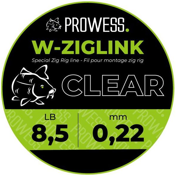 Prowess W-ZIGLINK Vorfachschnur 0,22mm