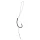 Prowess W-Rigs Loops Curve T6 Geflochtener Vorgebundener Haken