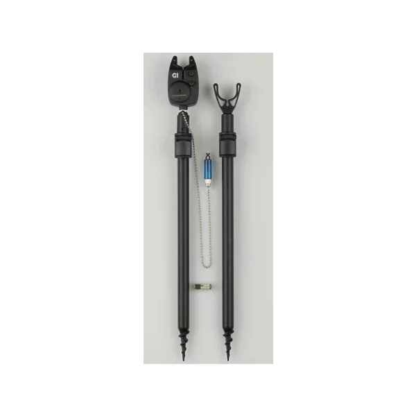 Prowess Elektronischer Bissanzeiger-Set / 1 elektronischer Bissanzeiger + 2 Erdstäbe + Swinger + hintere Rutenauflage