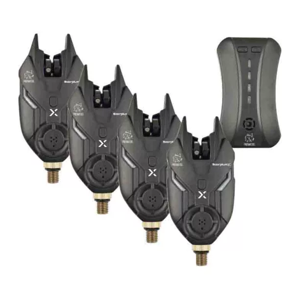 Prowess Alarm Pack Scorpium X 4+1 Elektronisches Bissanzeiger-Set