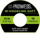 Prowess W-Hooklink Soft Braid 10m 35lb Grün Geflochtene Vorfachschnur