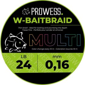 Prowess W-BAITBRAID Geflochtene Schnur 0,16mm