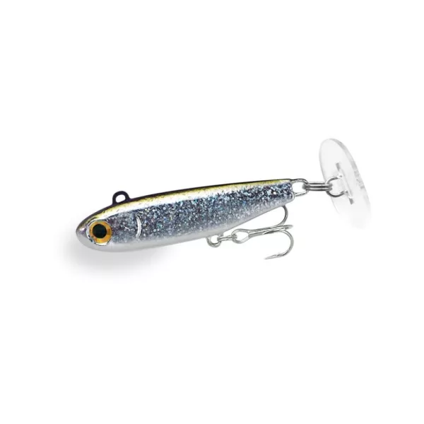 FIIISH Power Tail 30mm 3,8g - Silver Glitter - Schnell Tailspin