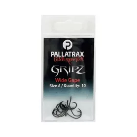   Pallatrax Gripz Wide Gape 6 Öhr, Widerhakenloser Haken 10 Stk.