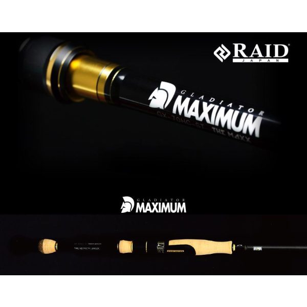 Raid Maximum GX-64LS-ST Maxx Queen 1,93m 7gr 1-teilige Spinnrute