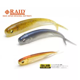   Raid Fish Roller Fish Skin 8,9cm 081 Stain Wakasagi Gumifisch 7db