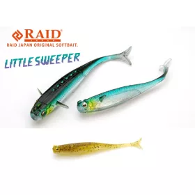 Raid Little Sweeper 6,3cm 064 Sand Fish Gummifisch 8 Stück
