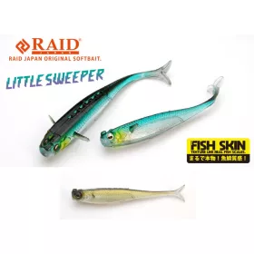   Raid Little Sweeper Fish Skin 6,3cm 079 The Bait Gummifisch 8 Stück