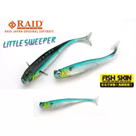   Raid Little Sweeper Fish Skin 6,3cm 082 Hustler Gummifisch 8Stk