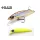 Raid Level Minnow Quik72 7,2cm 5,2gr 002 Lemon Power Wobbler