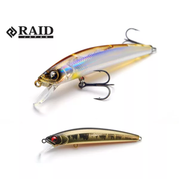 Raid Level Minnow Quik72 7,2cm 5,2gr 008 Real Kinkuro Wobbler