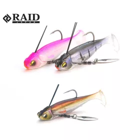   Raid Head Swimmer Libero 14gr 006 Stain Wakasagi Gummifisch 2 Stk.