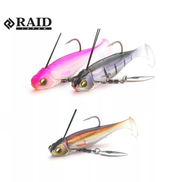 Raid Head Swimmer Libero 14gr 006 Stain Wakasagi Gummifisch 2 Stk.