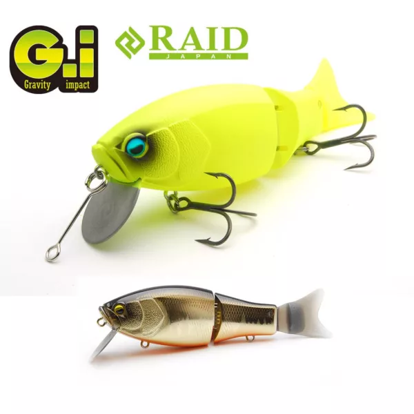 Raid G.I. 9,4cm 35gr 009 Real Kinkuro Wobbler
