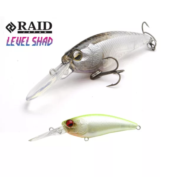 Raid Level Shad 5cm 4,3gr Su 029 Pearly Chart Wobbler