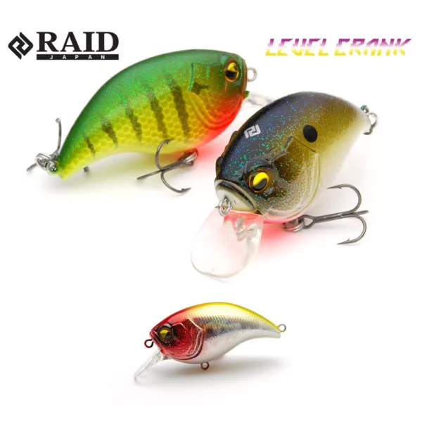 Raid Level Crank 5,1cm 10,5gr 020 Clown Wobbler