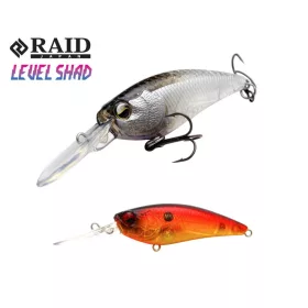 Raid Level Shad 5cm 4,3gr SU 035 Sparkling Red Wobbler