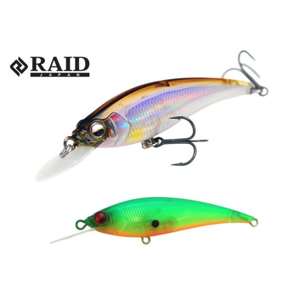Raid Level Shad Sprinter 68SR 6,8cm 5,6gr 017 Sukeru Lime Chart Wobbler