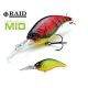 Raid Level Crank Mid 5,9cm 10,5gr 013 Neon Back Chart Wobbler