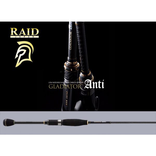 Raid Gladiator Anti GA-611MLS-ST Stride 2,10m 3,5-14gr 1-teilige Spinnrute