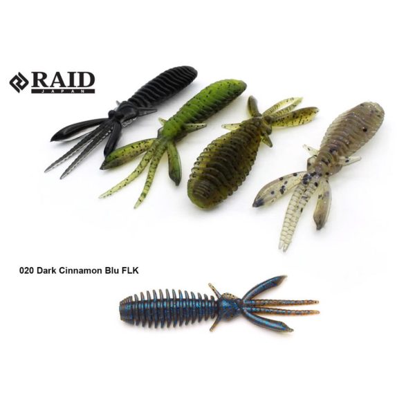 Raid Egubug 6,3cm 020 Dark Cinnamon Blu Flk Käferimitat 8Stk.