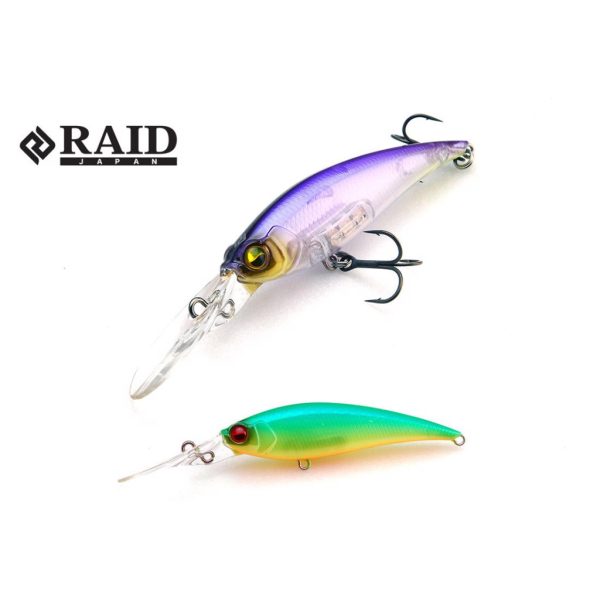 Raid Level Shad Sprinter 68MR 6,8cm 5,9gr 001 Lime Chart Wobbler