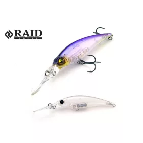   Raid Level Shad Sprinter 68MR 6,8cm 5,9gr 010 Stealth White Wobbler