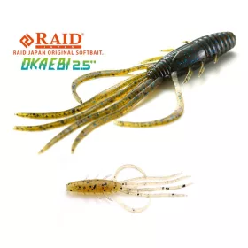 Raid Oka Ebi 6,3cm 032 Tenaga Ebi Plastikköder 8 St.