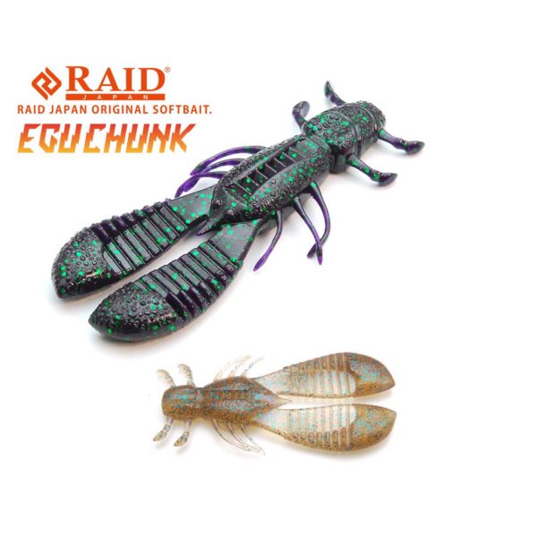 Raid Egu Chunk 8,9cm 058 Co Ebi Käferimitation 6Stk