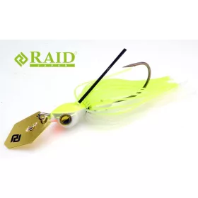Raid Maxx Blade Speed 14gr 08 Chart Back Pearl Spinnerbait