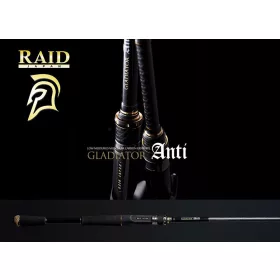   Raid Gladiator Anti Cast GA-72HC King Heavy 2,18m 10,5-42gr 2-teilige Casting Spinnrute