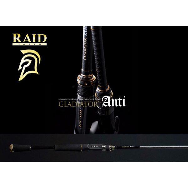 Raid Gladiator Anti Cast GA-72HC King Heavy 2,18m 10,5-42gr 2-teilige Casting Spinnrute