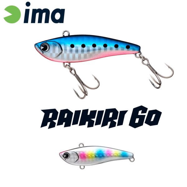 Ima Raikiri Vibration 60 6cm 11gr 003 Cotton Candy Wobbler