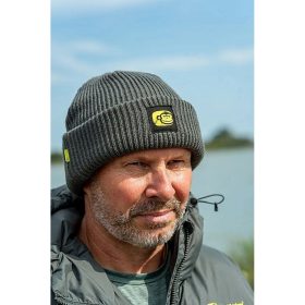   Ridgemonkey Apearel Thermapro Fisherman Beanie Hat Green Wintermütze