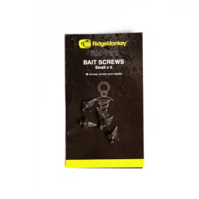   Ridgemonkey Rm-Tec Hook Ring Bait Screws Köder-Schrauben 5 Stück