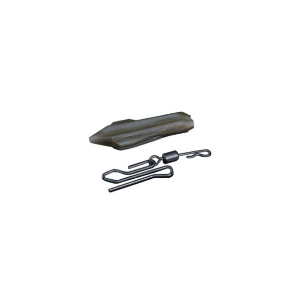 Ridgemonkey Connexion Uni Lead Clip Bleiclip Camo Brown 5 Stk.