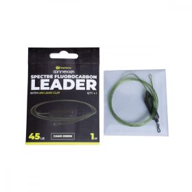   Ridgemonkey Spectre Fluorocarbon Uni Lead Clip Leader - Camo Grün Boilie Rig