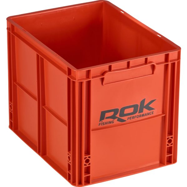 ROK Aufbewahrungsbox-Set mit Deckel 40x30x32cm Orange
