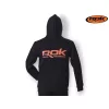 ROK Black Hoodie Schwarz Kapuzenpullover L