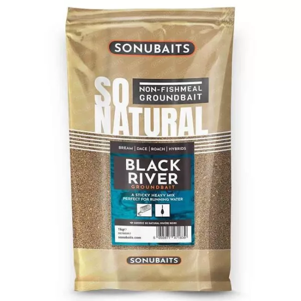 Sonubaits SONU SO NATÜRLICH - SCHWARZER FLUSS (1KG) Futter (S0780007) Futter