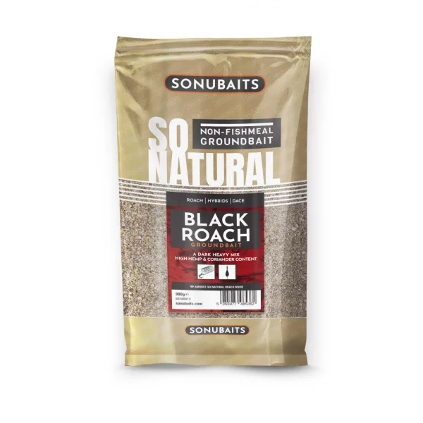 Sonubaits So Natural - Black Roach 900gr (S0780013) Futter