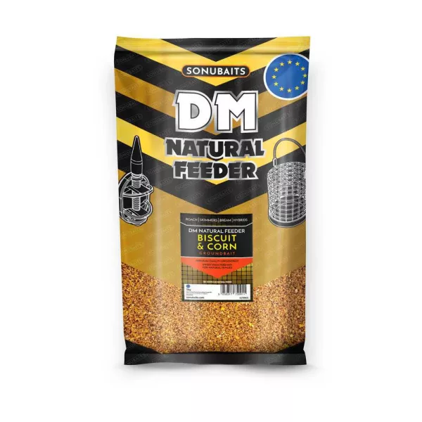 Sonubaits DM Natural Feeder Keks-Mais Futter 1kg