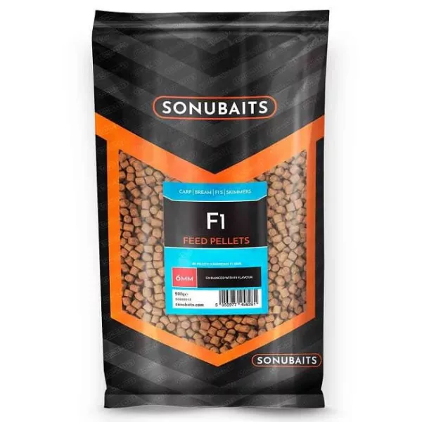 Sonubaits F1 Feed Pellet - 6mm (S0800012) aromatisiertes Futterpellet