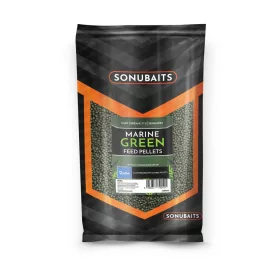 Sonubaits Marine Green Feed 2mm Futterpellets 900gr